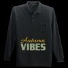 Long Sleeve Silk Touch Polo with Pocket Thumbnail