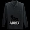 Long Sleeve Silk Touch Polo with Pocket Thumbnail