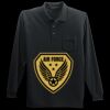 Long Sleeve Silk Touch Polo with Pocket Thumbnail