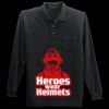 Long Sleeve Silk Touch Polo with Pocket Thumbnail