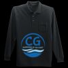Long Sleeve Silk Touch Polo with Pocket Thumbnail