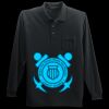 Long Sleeve Silk Touch Polo with Pocket Thumbnail