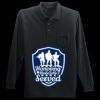 Long Sleeve Silk Touch Polo with Pocket Thumbnail