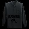Long Sleeve Silk Touch Polo with Pocket Thumbnail