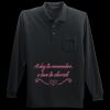 Long Sleeve Silk Touch Polo with Pocket Thumbnail