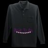 Long Sleeve Silk Touch Polo with Pocket Thumbnail