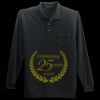Long Sleeve Silk Touch Polo with Pocket Thumbnail
