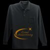 Long Sleeve Silk Touch Polo with Pocket Thumbnail