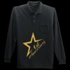 Long Sleeve Silk Touch Polo with Pocket Thumbnail