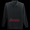 Long Sleeve Silk Touch Polo with Pocket Thumbnail