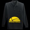 Long Sleeve Silk Touch Polo with Pocket Thumbnail