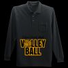 Long Sleeve Silk Touch Polo with Pocket Thumbnail