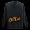 Long Sleeve Silk Touch Polo with Pocket Thumbnail