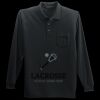 Long Sleeve Silk Touch Polo with Pocket Thumbnail