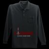 Long Sleeve Silk Touch Polo with Pocket Thumbnail