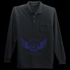 Long Sleeve Silk Touch Polo with Pocket Thumbnail