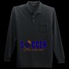 Long Sleeve Silk Touch Polo with Pocket Thumbnail