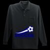 Long Sleeve Silk Touch Polo with Pocket Thumbnail