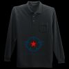 Long Sleeve Silk Touch Polo with Pocket Thumbnail