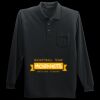 Long Sleeve Silk Touch Polo with Pocket Thumbnail