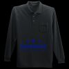 Long Sleeve Silk Touch Polo with Pocket Thumbnail