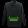 Long Sleeve Silk Touch Polo with Pocket Thumbnail