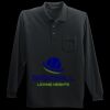Long Sleeve Silk Touch Polo with Pocket Thumbnail
