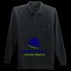 Long Sleeve Silk Touch Polo with Pocket Thumbnail