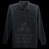 Long Sleeve Silk Touch Polo with Pocket Thumbnail