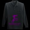 Long Sleeve Silk Touch Polo with Pocket Thumbnail