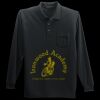 Long Sleeve Silk Touch Polo with Pocket Thumbnail