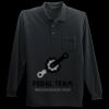 Long Sleeve Silk Touch Polo with Pocket Thumbnail