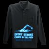 Long Sleeve Silk Touch Polo with Pocket Thumbnail