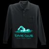Long Sleeve Silk Touch Polo with Pocket Thumbnail