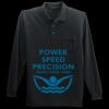 Long Sleeve Silk Touch Polo with Pocket Thumbnail