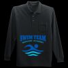Long Sleeve Silk Touch Polo with Pocket Thumbnail