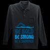 Long Sleeve Silk Touch Polo with Pocket Thumbnail