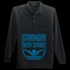 Long Sleeve Silk Touch Polo with Pocket Thumbnail