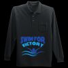 Long Sleeve Silk Touch Polo with Pocket Thumbnail