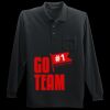 Long Sleeve Silk Touch Polo with Pocket Thumbnail