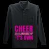 Long Sleeve Silk Touch Polo with Pocket Thumbnail