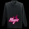 Long Sleeve Silk Touch Polo with Pocket Thumbnail