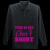 Long Sleeve Silk Touch Polo with Pocket Thumbnail