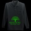 Long Sleeve Silk Touch Polo with Pocket Thumbnail