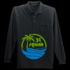 Long Sleeve Silk Touch Polo with Pocket Thumbnail