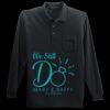 Long Sleeve Silk Touch Polo with Pocket Thumbnail