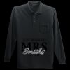 Long Sleeve Silk Touch Polo with Pocket Thumbnail