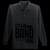 Long Sleeve Silk Touch Polo with Pocket Thumbnail