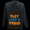 Long Sleeve Silk Touch Polo with Pocket Thumbnail