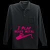 Long Sleeve Silk Touch Polo with Pocket Thumbnail